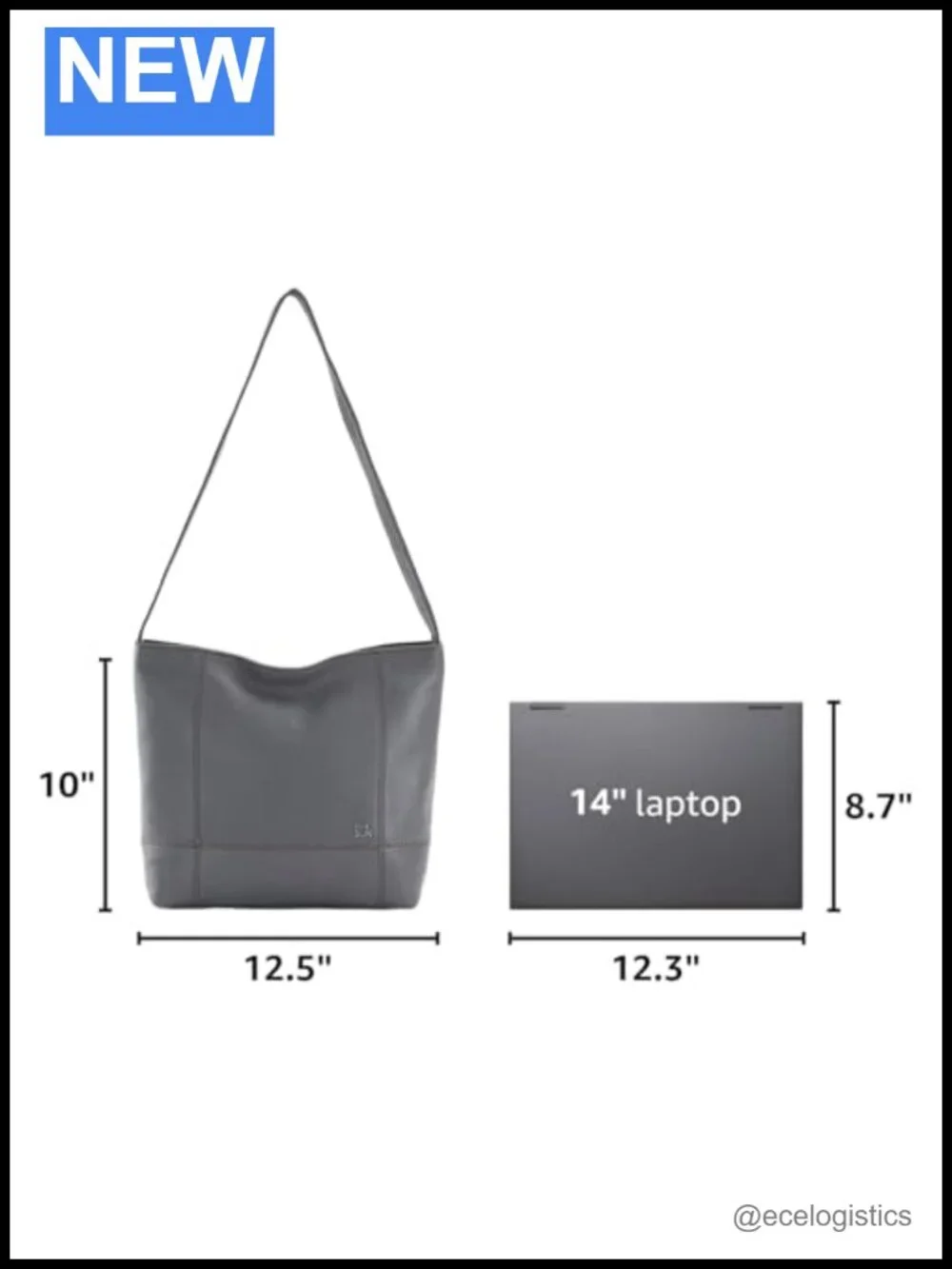 The Sak De Young Leather Hobo Bag Spacious Slouchy Shoulder Purse